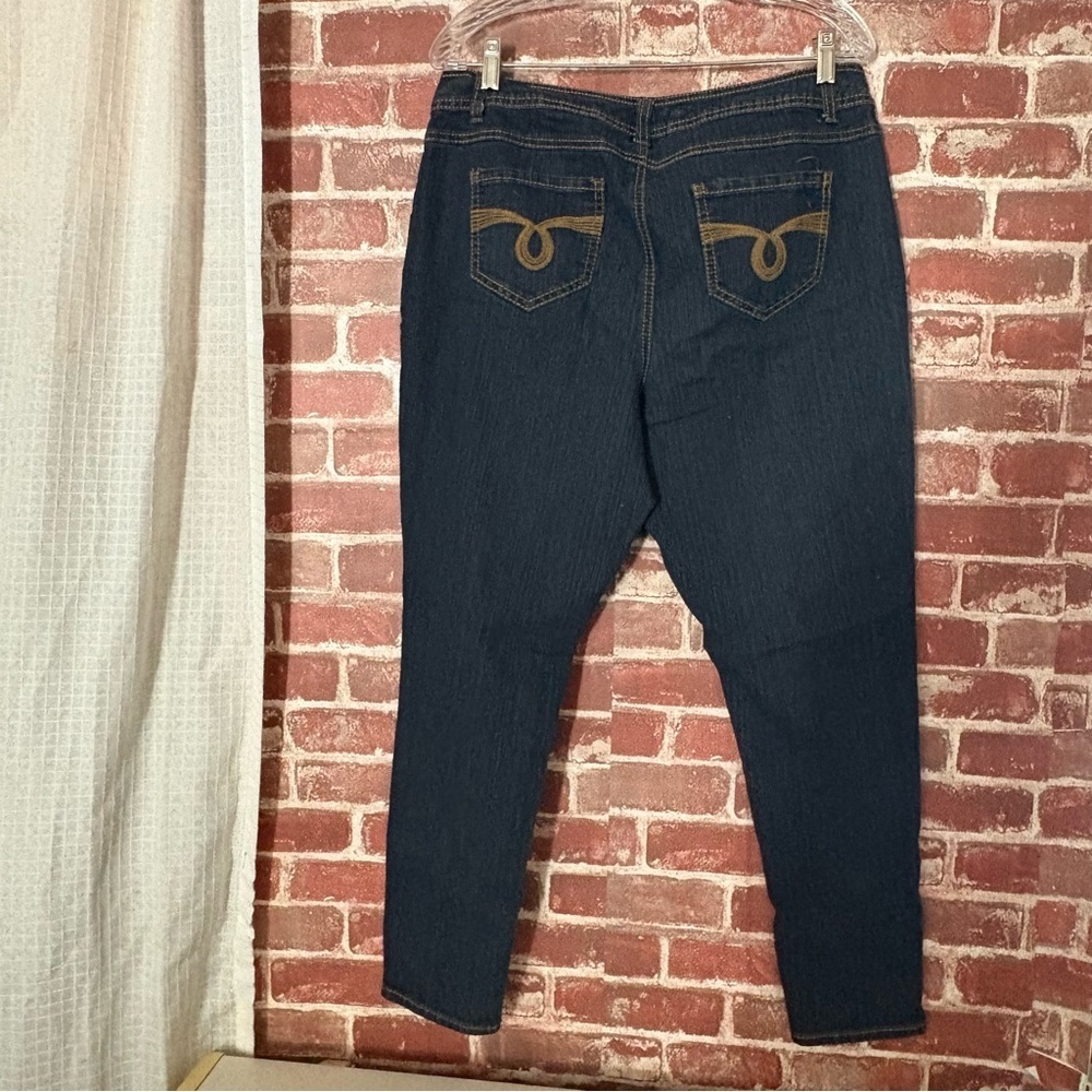 Revo Dark Blue Women's Skinny Jeans - Picture 4 of 5